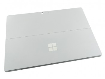 Tapa de batería plateada para Microsoft Surface Pro 4