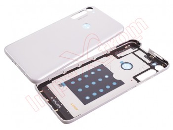 Moonlight White battery cover for Motorola One Fusion +, PAKF0002IN