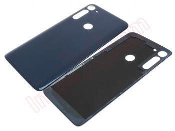 Tapa de batería azul Capri blue para Motorola Moto G8 Power, XT2041-3