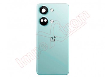 Misty green battery cover with rear cameras lenses for Oneplus Nord 3 5G, CPH2491