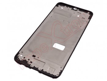 Black front housing for Oppo A15, CPH2185