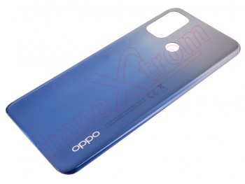 Fancy blue battery cover Service Pack for Oppo A53s, CPH2135
