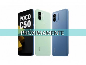 Back case / Battery cover royal blue for Xiaomi Poco C50, MZB0D3DIN