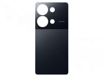 Carcasa trasera / Tapa de batería color negro para Xiaomi Poco M6 Pro 4G, 2312FPCA6G genérica