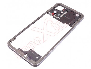 Carcasa frontal / Central con marco y NFC color plateado para Xiaomi Poco X4 GT