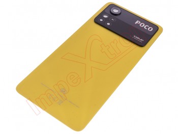 Poco Yellow battery cover Service Pack for Xiaomi Pocophone X4 Pro 5G, 2201116PG