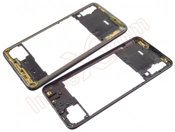 Black front housing for Samsung Galaxy A70, SM-A705FN