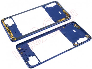 Blue internal chassis for Samsung Galaxy A70, SM-A705F