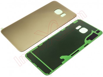 Gold battery cover without logo for Samsung Galaxy S6 Edge Plus, G928F