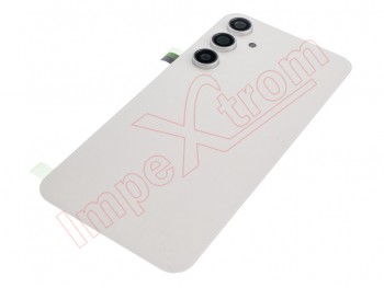 Carcasa trasera / Tapa de batería color blanco (cream) para Samsung Galaxy S23 FE, SM-S711B genérica