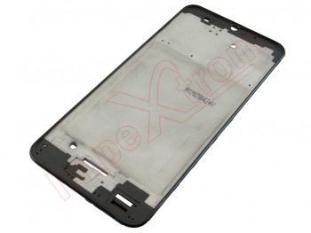 Space black front / central housing for Samsung Galaxy M31, SM-M315