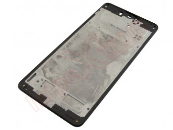Celestial black front / central housing for Samsung Galaxy M51, SM-M515