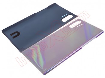 Tapa de batería plateada (aurora glow) genérica para Samsung Galaxy Note 10 Plus (SM-N975F/DS)