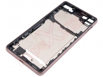 Pink middle Service Pack housing for Sony Xperia X Performance, F8131 / Dual F8132