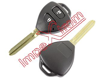 Compatible housing for old Toyota, 2 buttons