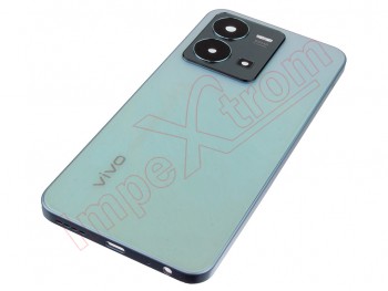 Back case / Battery cover blue (yellow green) for Vivo Y22s, V2206