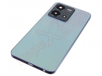 Back case / Battery cover blue (yellow green) for Vivo Y22s, V2206 generic