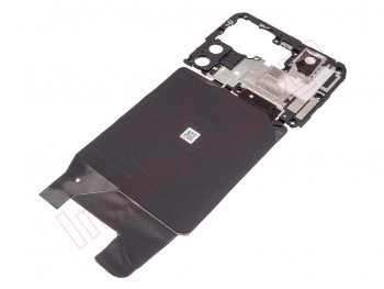Carcasa intermedia con antena NFC y carga inalámbrica para Xiaomi 12 5G, 2201123G