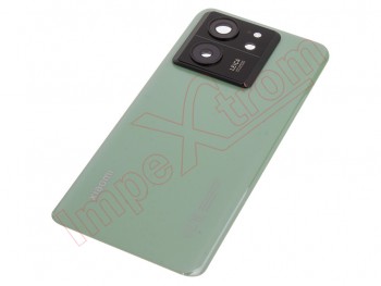 Carcasa trasera / Tapa de batería color verde prado (meadow green) para Xiaomi 13T Pro, 23078PND5G