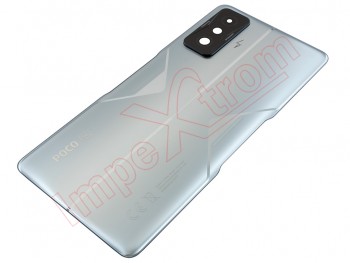 tapa de Batería service pack color plata "knight silver" para Xiaomi poco f4 gt 5g, 21121210g