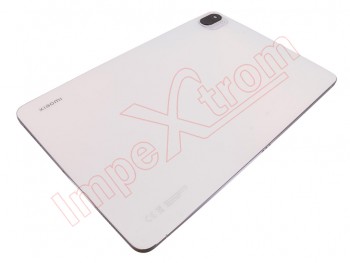 Pearl white battery cover Service Pack with chassis for Xiaomi Pad 5, 21051182G