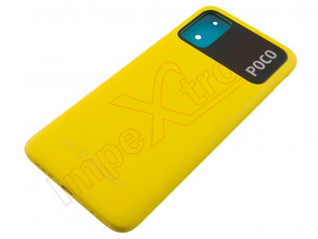 Poco Yellow battery cover Service Pack for para Xiaomi Poco M3, M2010J19CG