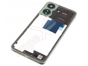 Green front casing with NFC and camera lenses for Xiaomi Redmi 13C 4G, 23100RN82L