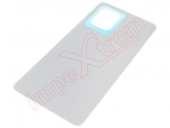 Carcasa trasera / Tapa de batería color blanco (polar white) para Xiaomi Redmi Note 12 Pro, 22101316C, 22101316I genérica