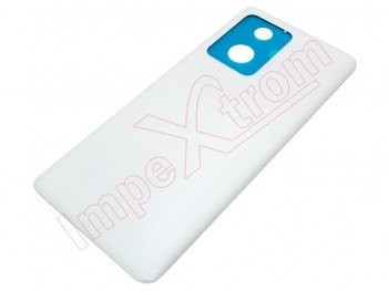 Generic Artic white battery cover for Xiaomi Redmi Note 12 Pro+, 22101316UCP