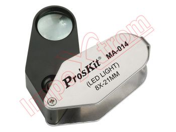 Portable Pocket Magnifier with Light