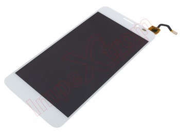 White Full screen IPS LCD for Alcatel One Touch Idol X Plus, 6043D
