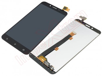 Pantalla completa IPS LCD (display/LCD + pantalla táctil digitalizadora) Asus Zenfone 3 Max ZC553KL, negra