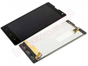 Pantalla completa IPS LCD negra Huawei Ascend G740, Orange Yumo