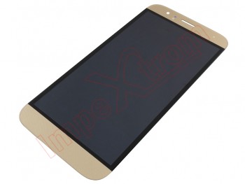 Generic gold full screen IPS LCD for Huawei G8, RIO-AL00