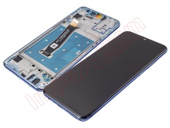 Pantalla completa IPS LCD negra con marco azul zafiro para Huawei Honor 10 Lite