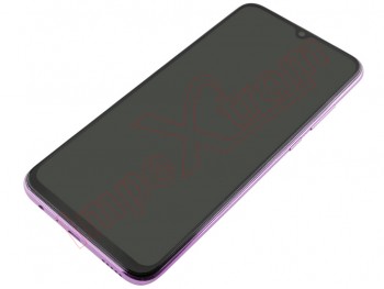 Pantalla completa IPS LCD negra con marco rojo para Huawei Honor 10 Lite