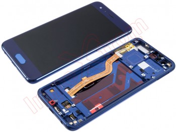 Pantalla completa IPS LCD azul con marco azul zafiro para Huawei Honor 9, STF-L09
