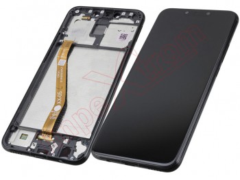 Black full screen IPS LCD with frame and front housing for Huawei Mate 20 lite (SNE-LX1)