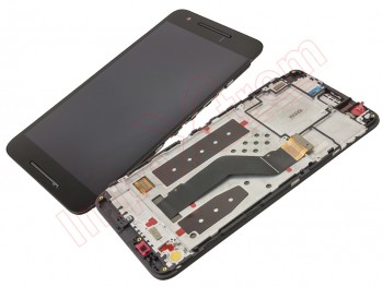 Pantalla negra con marco y carcasa Huawei Nexus 6P