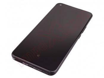 Pantalla completa OLED negro con carcasa frontal para Huawei Nova 7 5G, JEF-AN00 - Calidad PREMIUM. Calidad PREMIUM