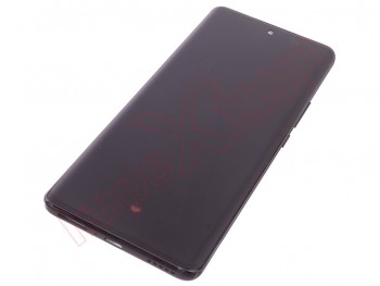 Pantalla completa Service Pack OLED negra con marco para Huawei Nova 9, NAM-AL00