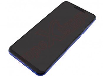 Pantalla ips lcd negra con marco morado para Huawei nova 3, par-lx1 / par-lx9