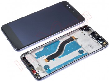Pantalla completa IPS LCD genérica negra con carcasa frontal y marco para Huawei P10 Lite, WAS-LX1A