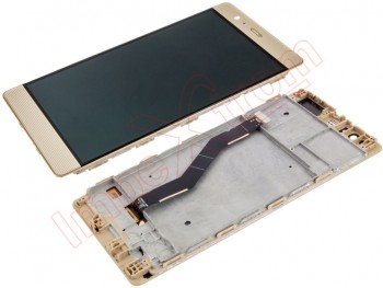 Gold full screen with front housing for Huawei P9 Plus