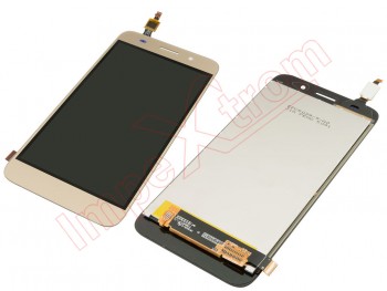 IPS LCD Generic full screen(LCD/display + digitizer/touch) gold for Y3 2018.