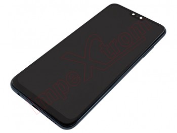 Pantalla completa IPS LCD negra con marco negro medianoche "Midnight black" para Huawei Y8s, JKM-LX1