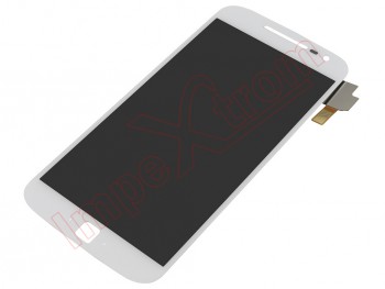 White full screen IPS LCD for Lenovo Moto G4 Plus