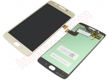 Generic gold full screen IPS for Motorola Moto G5, XT1676