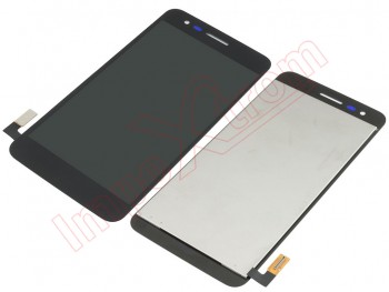 Generic full screen IPS LCD (display/LCD + digitizer touchscreen) black LG K4 2017, M160