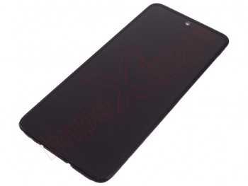 Black full screen AMOLED with frame for Motorola Moto G42